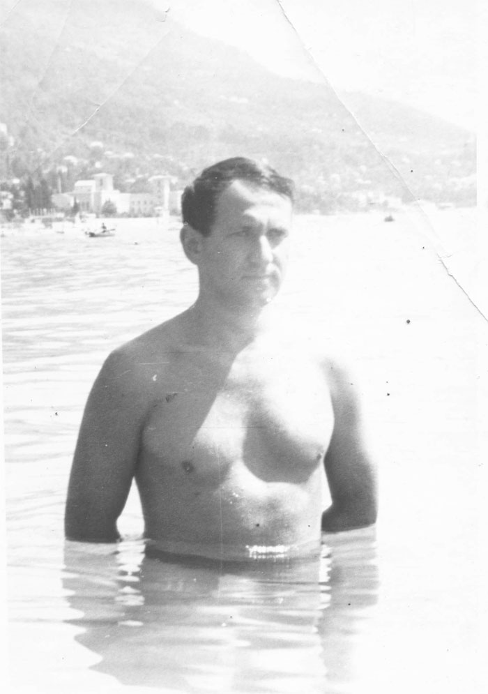 Черное море, Гагры, 1959 год